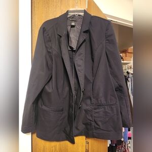 Lane Bryant ⛄️Black Suit Jacket Size 26